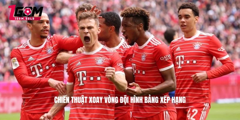 Chiến thuật xoay vòng đội hình bảng xếp hạng