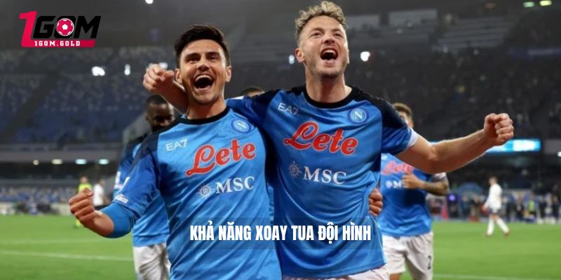 Khả năng xoay tua đội hình