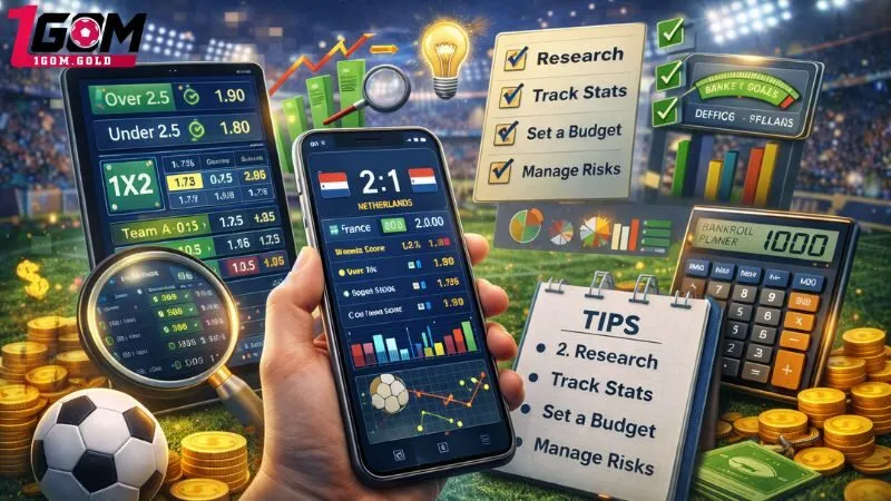 1GOM 167 Kinh nghiệm cá cược bóng đá qua 1gom